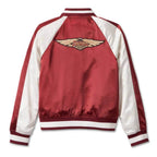 Harley-Davidson Women's 120th Anniversary Classic Bomber Jacket - Colorblocked - Merlot Harley-Davidson