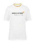McLaren F1 Kids Core Essentials T-Shirt - Youth White Endless Racegear