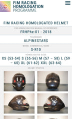 Alpinestars Supertech R10 Solid Helmet Alpinestars