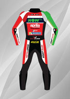 Aleix Espargaro Aprilia tuono v4 MotoGP 2018 Leather Race Suit Endless Racegear
