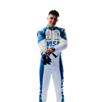 New 2025 Isack Hadjar Visa Cash App RB Formula One Team Replica Racing Suit Endless Racegear