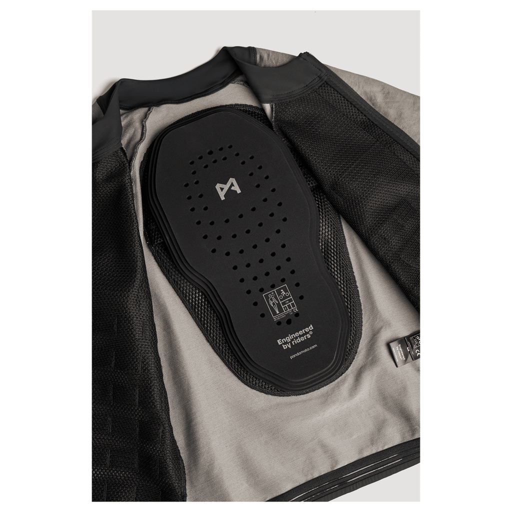 Pando Moto Commando UH Grey Men's Light-Weight Motorcycle Jacket