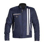 Helstons COBRA Motorcycle Jacket - Blue/White