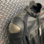 Dainese Leather Motorcycle Jacket Sz 58EU Dainese