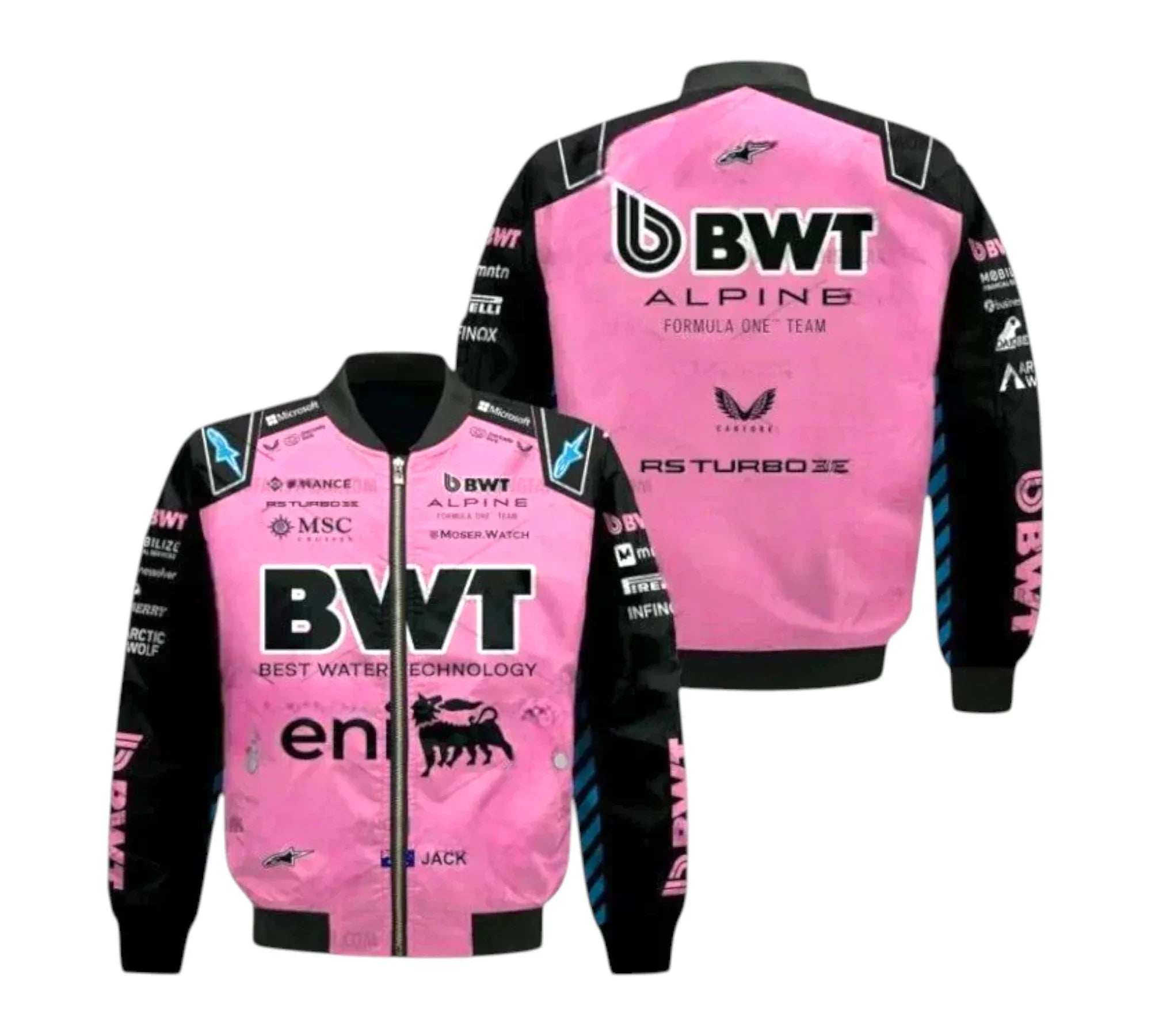 Jack Doohan 2025 BWT Alpine Formula One Vintage Jacket Endless Racegear