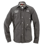 Holy Freedom - King Motorcycle Jacket - Military Grey
