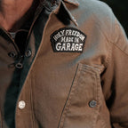 Holy Freedom - King Motorcycle Jacket - Military Green