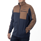 [Color:::Dress Blues - Cocoa Brown] Klim Glacier Jacket
