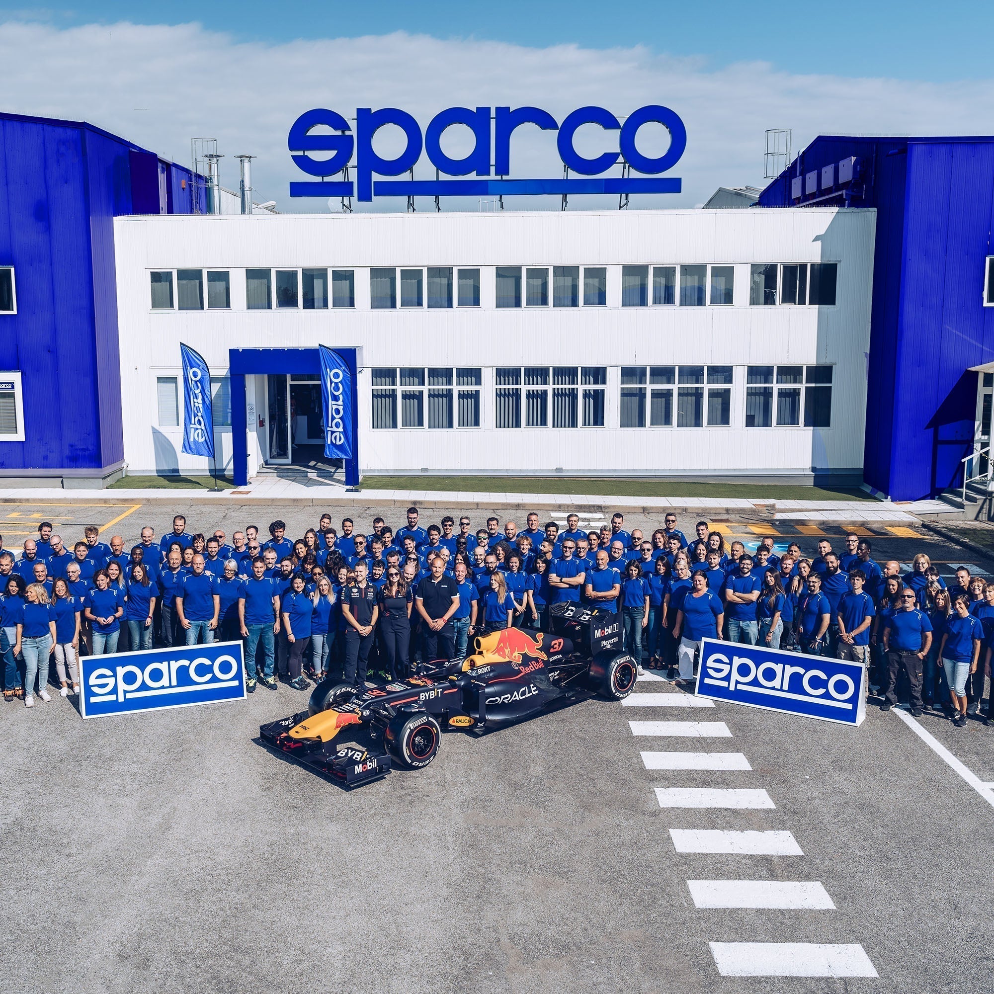 Sparco chest badge detail alternate Endless Racegear
