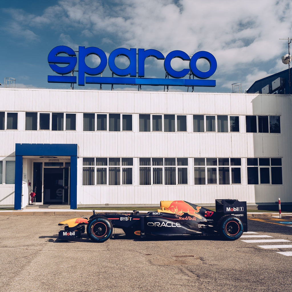 Sparco back patch detail Endless Racegear