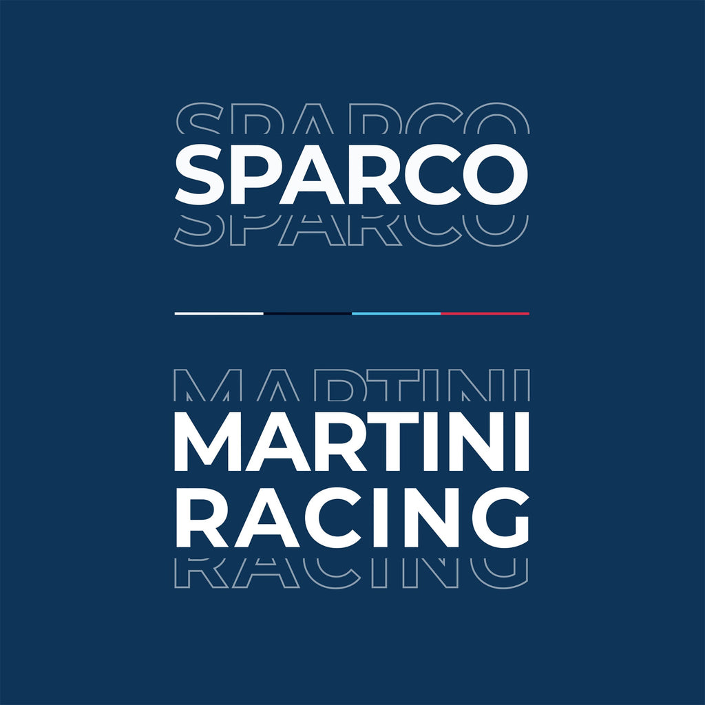 Sparco Martini Racing shoulder strap detail Endless Racegear