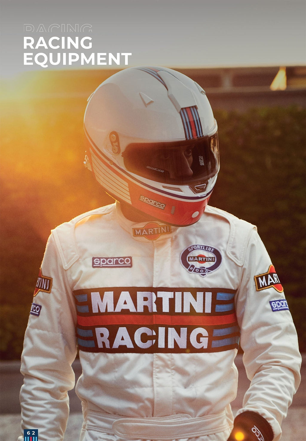 Sparco Martini Racing patch detail Endless Racegear