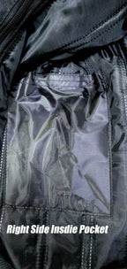 BGA Velocity Water Resistant Cordura Motorcycle Jacket Black CE Armoured
