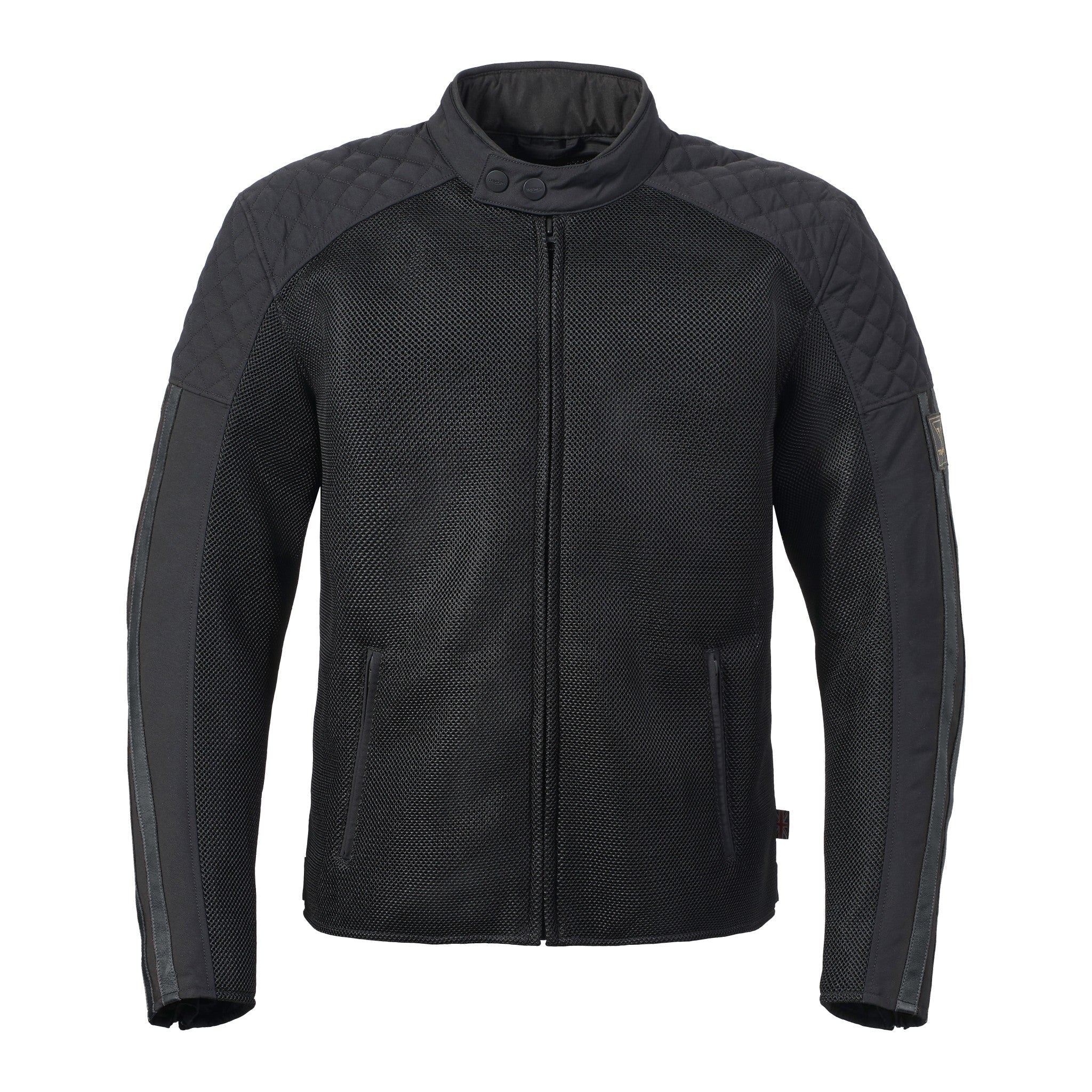 Braddan Retro Mesh Textile Jacket Triumph
