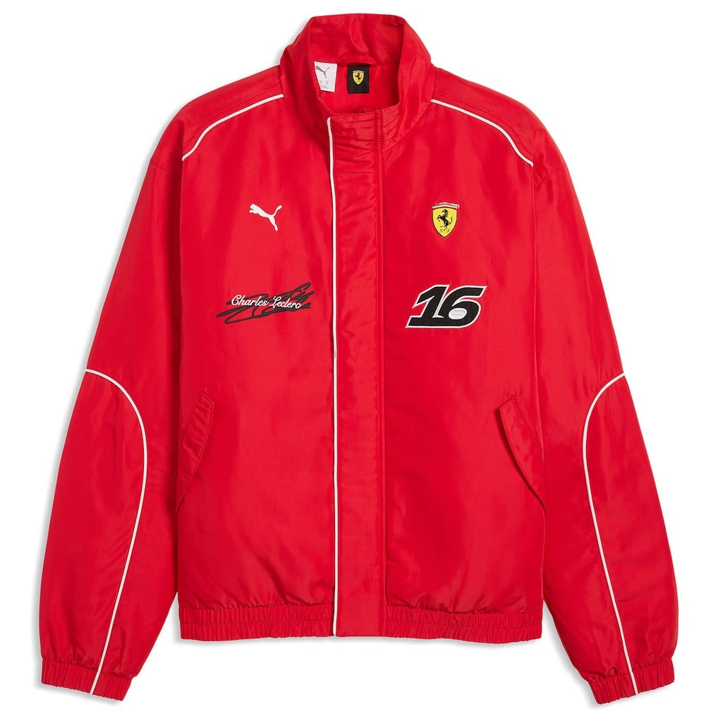 Scuderia Ferrari F1 Charles Leclerc Racing Jacket - Rosso Corsa Endless Racegear