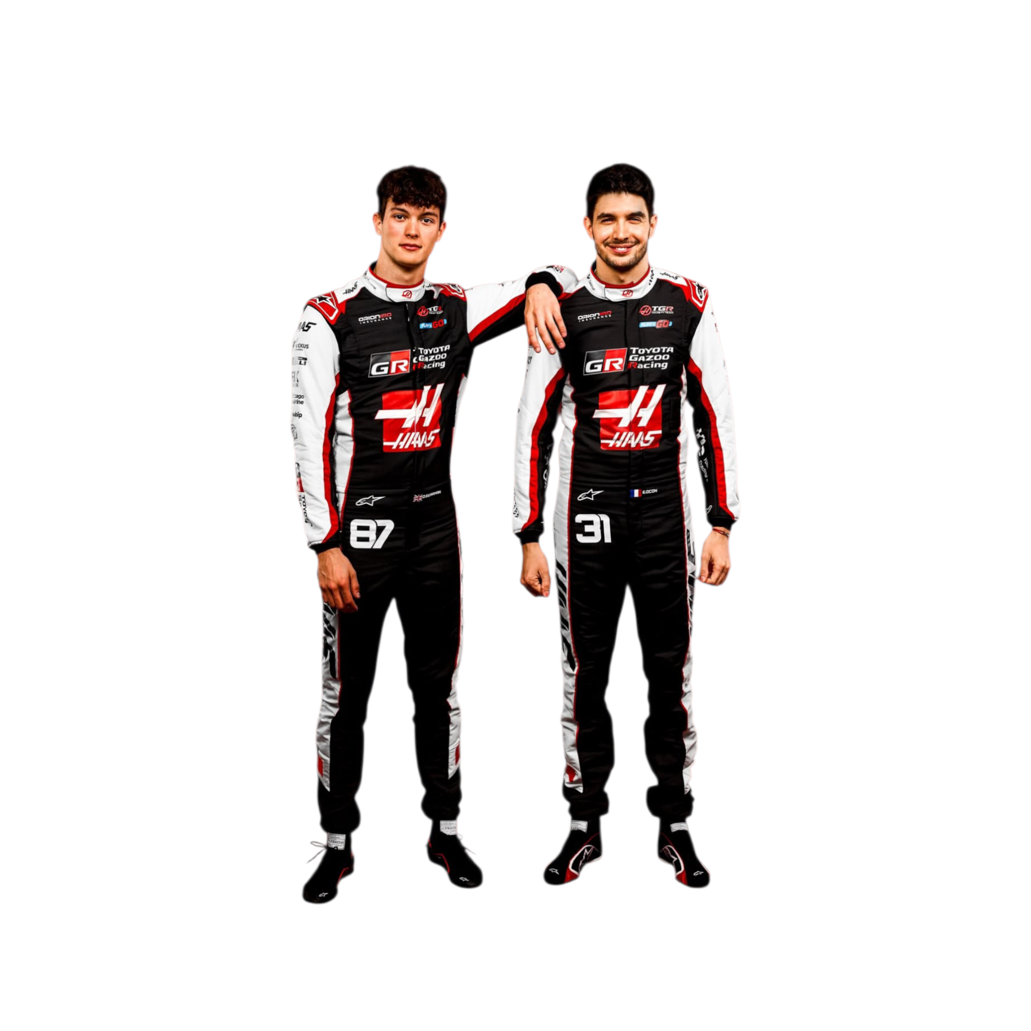 New 2026 Oliver Bearman MoneyGram Haas F1 Team Replica Racing Suit Endless Racegear