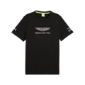 Aston Martin F1 Large Logo T-Shirt - Black/Green T-shirts Aston Martin F1 XS Black 