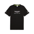 Aston Martin F1 Large Logo T-Shirt - Black/Green T-shirts Aston Martin F1 XS Black 