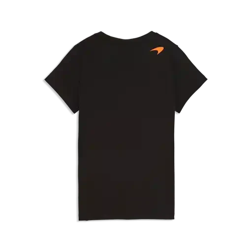 McLaren F1 Women's Core Essentials T-Shirt - Puma Black/White Glow Heather McLaren