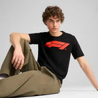 Formula 1 Tech Collection F1 Essential Logo T-Shirt - Black/White/Red/Seafoam Formula 1
