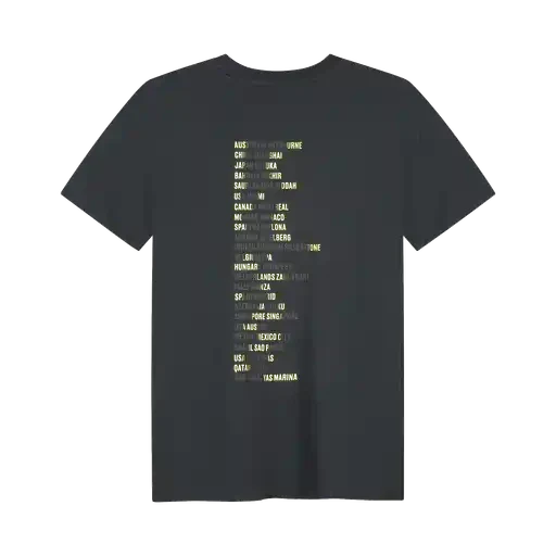 Aston Martin F1 Graphic T-Shirt - True Black Aston Martin F1
