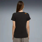 McLaren F1 Women's Core Essentials T-Shirt - Puma Black/White Glow Heather McLaren