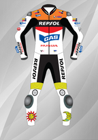 Valentino Rossi 2003 Honda Repsol Leather Racing Suit Endless Racegear